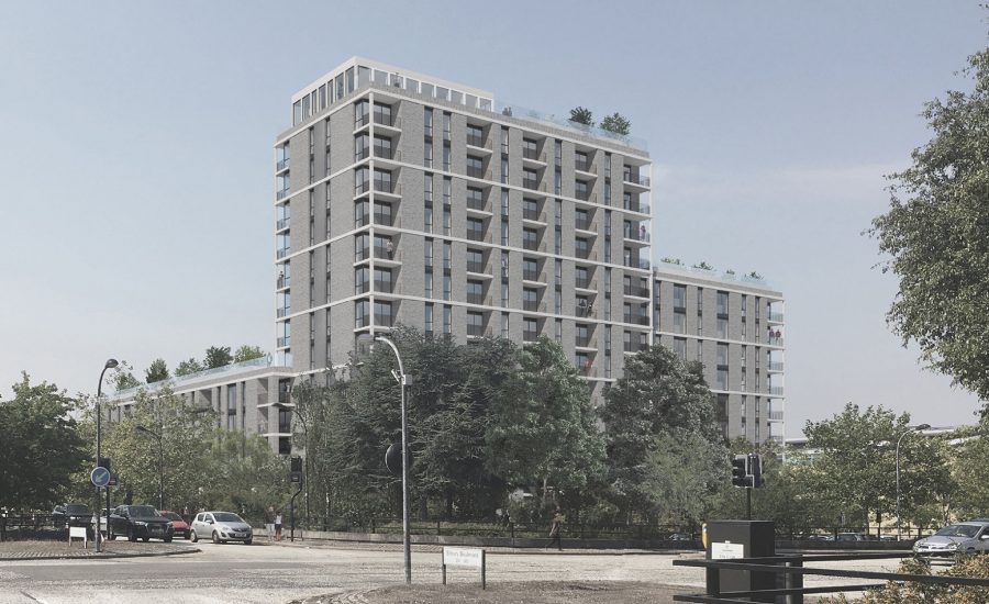 A 306 unit Build to Rent scheme in the centre of Milton Keynes
