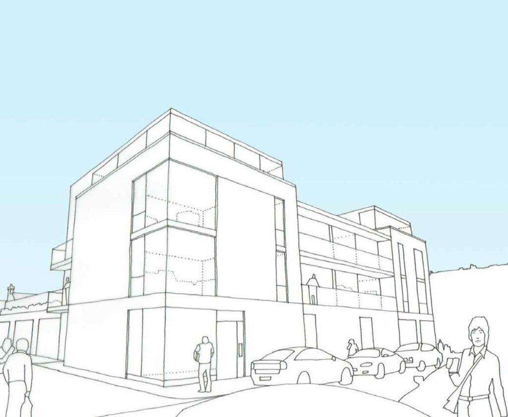 A development of 13 apartments and 5000 sq ft of retail accommodation at the end of a historic parade close to Streatham Common Underground Station.