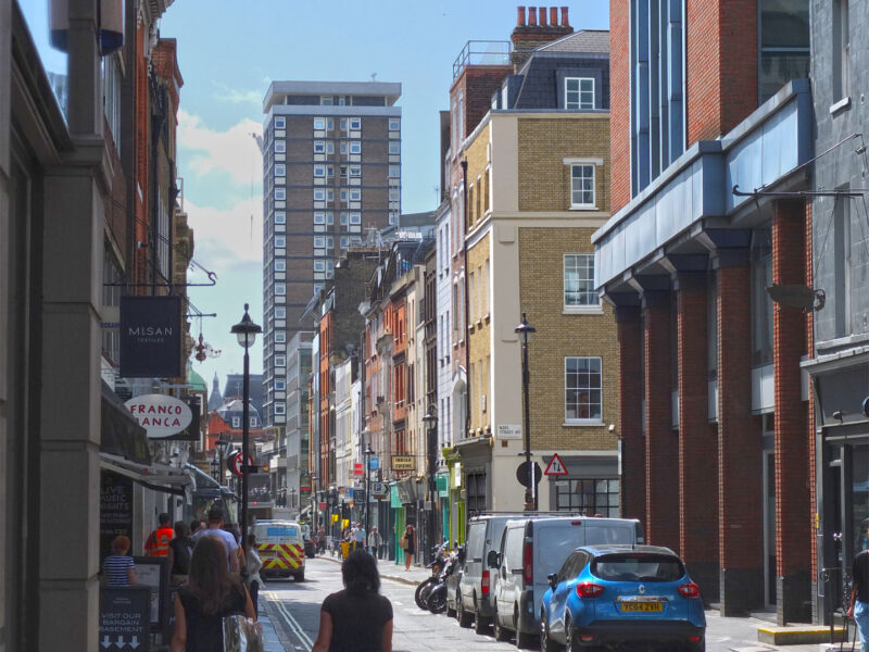 21a Noel Street . London W1F Latitude Architects