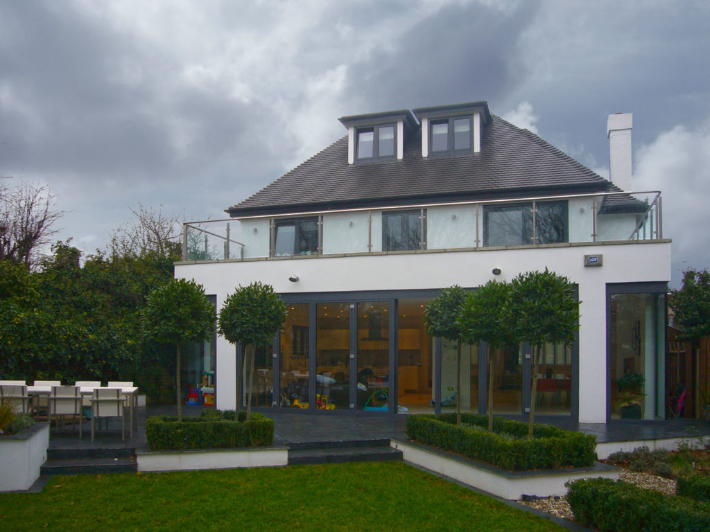 The high specification refurbishment of a previously divided detached house in North London.
